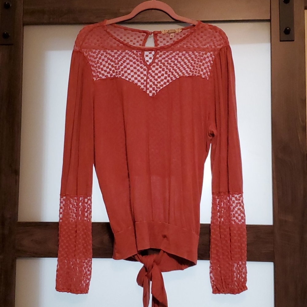 Womens blouse from buckle